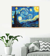 Load image into Gallery viewer, The Starry Night Paint with Diamonds - Vincent van Gogh - Art Providore
