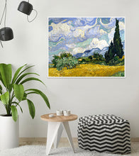 Load image into Gallery viewer, Wheat Field with Cypresses Paint with Diamonds - Vincent van Gogh - Art Providore