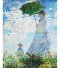 Load image into Gallery viewer, Woman with a Parsol Paint with Diamonds - Claude Monet - Art Providore