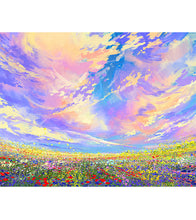 Load image into Gallery viewer, Colourful Flowers in Field Paint by Numbers