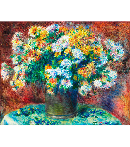 Chrysanthemums Paint by Numbers - Pierre-Auguste Renoir - Art Providore