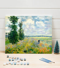 Load image into Gallery viewer, Poppy Fields near Argenteuil Paint by Numbers - Claude Monet - Art Providore
