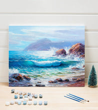 Load image into Gallery viewer, Sea Waves Paint by Numbers