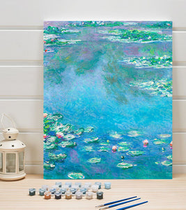 Water Lilies Paint by Numbers - Claude Monet - Art Providore