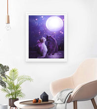 Load image into Gallery viewer, Cat Romance Paint with Diamonds - Art Providore