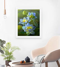 Load image into Gallery viewer, Elegant Lotus Flower Paint with Diamonds - Art Providore