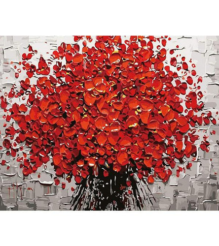 Red Poppies Paint with Diamonds - Art Providore