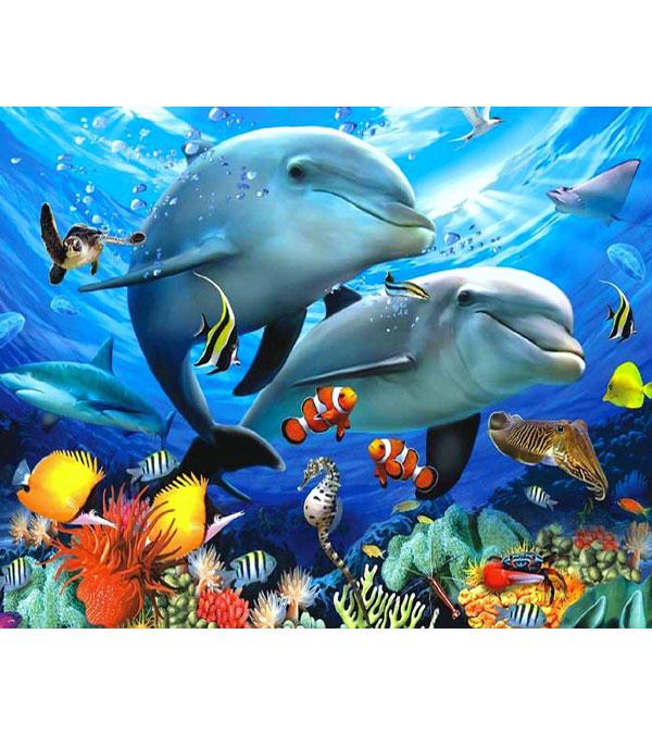 Sea Animals Paint with Diamonds - Art Providore