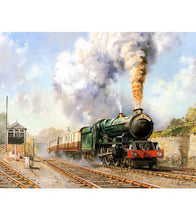 Load image into Gallery viewer, Railway Steam Train Paint with Diamonds - Art Providore
