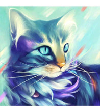 Load image into Gallery viewer, Stylish Cat Paint with Diamonds - Art Providore