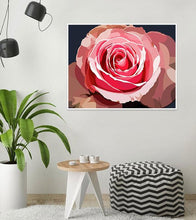 Load image into Gallery viewer, Twilight Pink Rose Paint with Diamonds - Art Providore