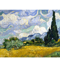 Load image into Gallery viewer, Wheat Field with Cypresses Paint with Diamonds - Vincent van Gogh - Art Providore