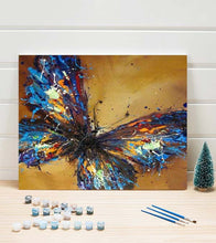 Load image into Gallery viewer, Abstract Butterfly Paint by Numbers - Art Providore