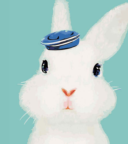 Adorable Rabbit Paint by Numbers - Art Providore