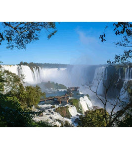 Amazing Iguazu Falls Paint by Numbers - Art Providore