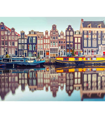 Amsterdam Canal Paint by Numbers - Art Providore