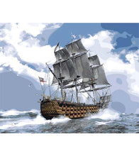 Load image into Gallery viewer, Battle Ship Paint by Numbers - Art Providore