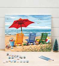Load image into Gallery viewer, Beach Fun Paint by Numbers - Art Providore