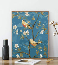 Load image into Gallery viewer, Birds on Almond Tree Paint by Numbers - Art Providore