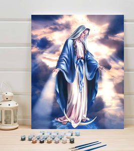 Blessed Virgin Mary Paint by Numbers - Art Providore