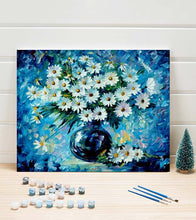 Load image into Gallery viewer, Blue Daisy Paint by Numbers - Art Providore
