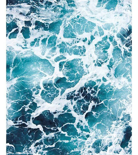 Blue Ocean Waves Paint by Numbers - Art Providore