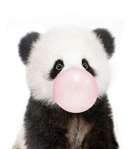 Bubble Gum Panda Paint by Numbers - Art Providore