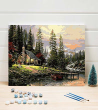 Load image into Gallery viewer, Cabin in the Wood Paint by Numbers - Art Providore