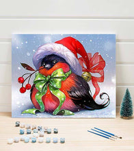 Load image into Gallery viewer, Chubby Christmas Cardinal Paint by Numbers - Art Providore