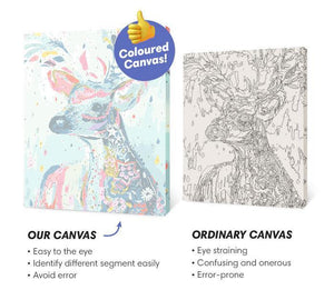 Starry Animals Paint by Numbers - Art Providore