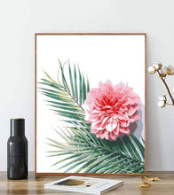 Load image into Gallery viewer, Dahlia Flower and Tree Leaves Paint by Numbers - Art Providore