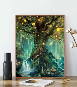 Fantasy Tree Paint by Numbers - Art Providore
