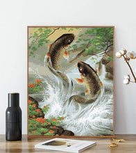 Load image into Gallery viewer, Fortune Fish Paint by Numbers - Art Providore