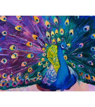 Load image into Gallery viewer, Peacock Feathers Paint by Numbers - Art Providore