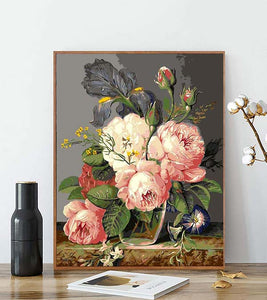 Peony Blossom Paint by Numbers - Art Providore