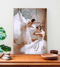 Load image into Gallery viewer, Practicing Ballerinas Paint by Numbers - Art Providore