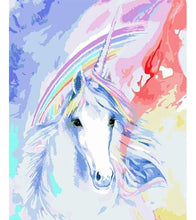 Load image into Gallery viewer, Rainbow Unicorn Paint by Numbers - Art Providore