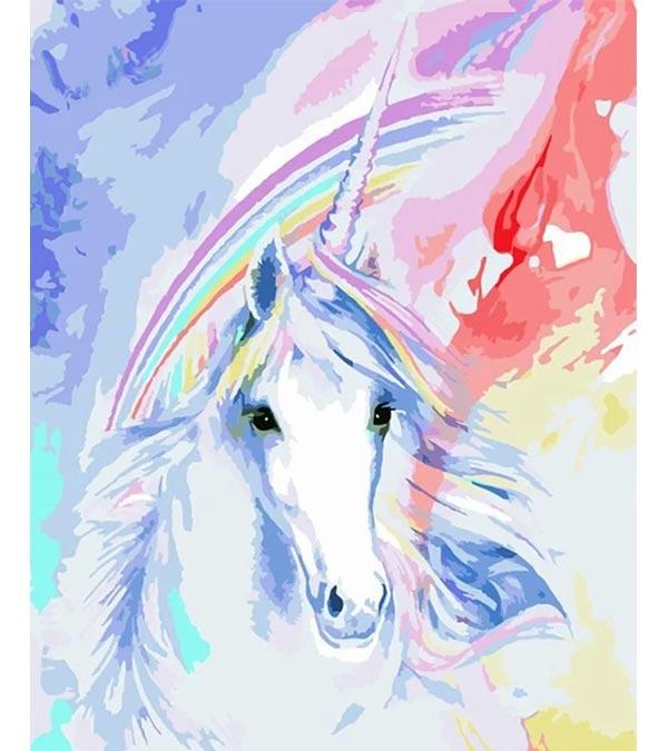 Rainbow Unicorn Paint by Numbers - Art Providore