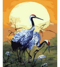 Load image into Gallery viewer, Red Crown Cranes Paint by Numbers - Art Providore