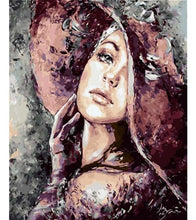 Load image into Gallery viewer, Red Hat Lady Paint by Numbers - Art Providore
