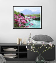 Load image into Gallery viewer, River of Flowers Paint by Numbers - Art Providore