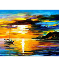 Load image into Gallery viewer, Sunset Reflection Paint by Numbers - Art Providore