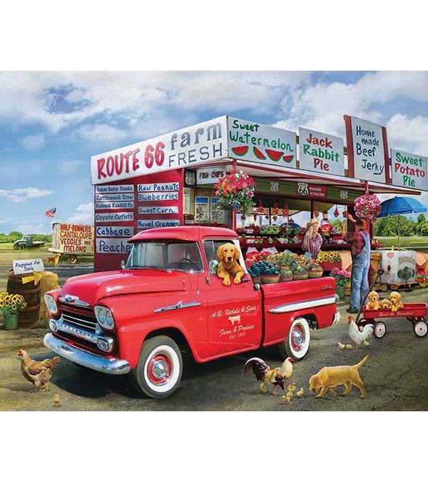 Route 66 Street Food Paint by Numbers - Art Providore