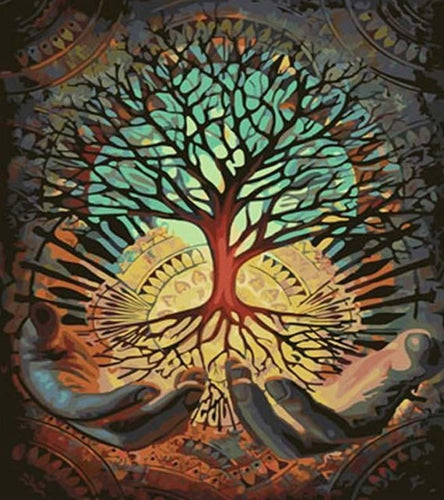 Sacred Tree of Life Paint by Numbers - Art Providore