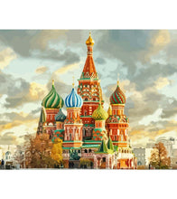 Load image into Gallery viewer, Saint Basil&#39;s Cathedral Paint by Numbers - Art Providore