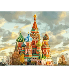 Saint Basil's Cathedral Paint by Numbers - Art Providore