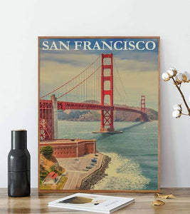 San Francisco Poster Paint by Numbers - Art Providore