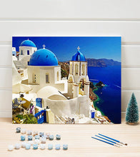 Load image into Gallery viewer, Santorini Paint by Numbers