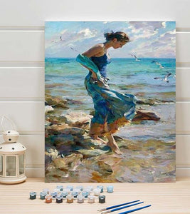 Seaside Happiness Paint by Numbers - Art Providore