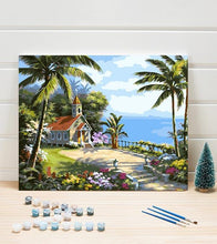 Load image into Gallery viewer, Seaside Retreat Paint by Numbers - Art Providore